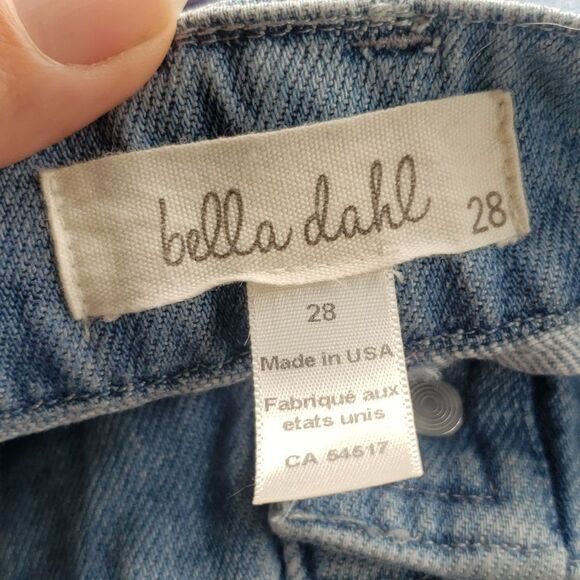 Bella Dahl High Low Mini Skirt Size 28 distressed - Picture 7 of 12